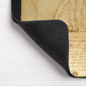 Leonardo da Vinci, Vitruvian Man Mousepad (Ecke)