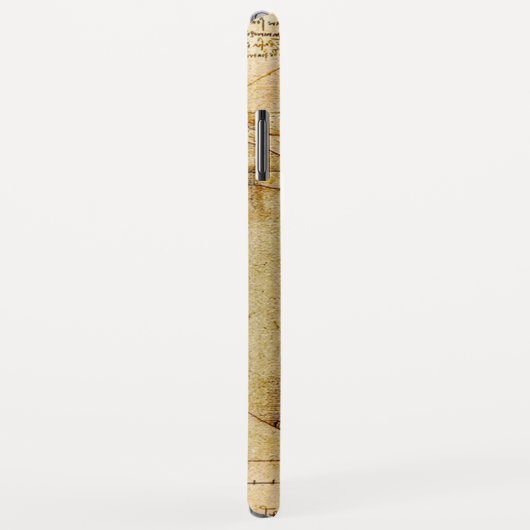 Leonardo da Vinci - Vitruvian Mannzeichnen Case-Mate iPhone Hülle (Hinten/Rechts)