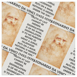 Leonardo da Vinci-Wahrheit kann nicht verstecktes Stoff