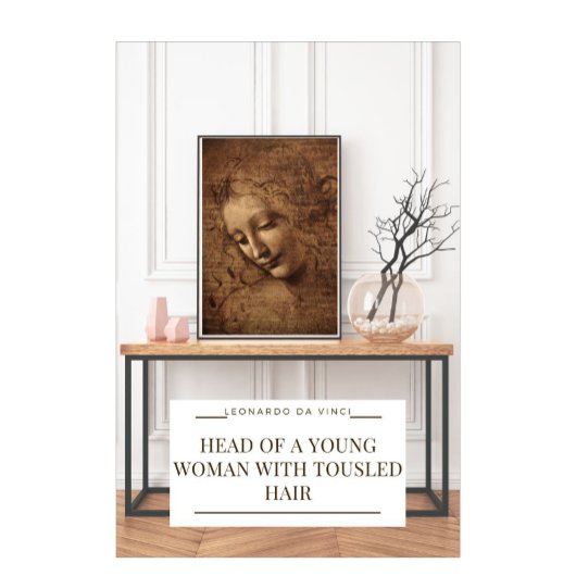 Leonardo Da Vinci Young Woman Poster