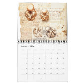 LEONARDO DA VINCI Zeichnungen 2015 Kalender (Jan 2026)