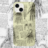 Leonardo da Vincis Anatomie der menschlichen Hand Case-Mate iPhone Hülle