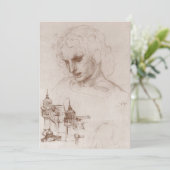 Leonardo da Vincis Apostel Jacobus Burg Einladung (Stehend Vorderseite)