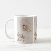 Leonardo da Vincis Apostel Jacobus Burg Kaffeetasse (Links)