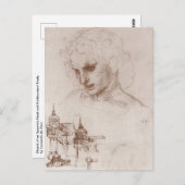 Leonardo da Vincis Apostel Jacobus Burg Postkarte (Vorne/Hinten)