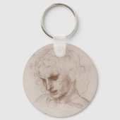 Leonardo da Vincis Apostel Jacobus Burg Schlüsselanhänger (Rückseite)