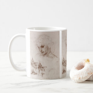 Leonardo da Vincis Apostel Jacobus Sforza-Schloss Kaffeetasse