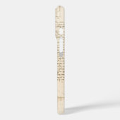 Leonardo da Vincis Architektonische Kathedrale Stu Case-Mate iPhone Hülle (Rückseite / Links)