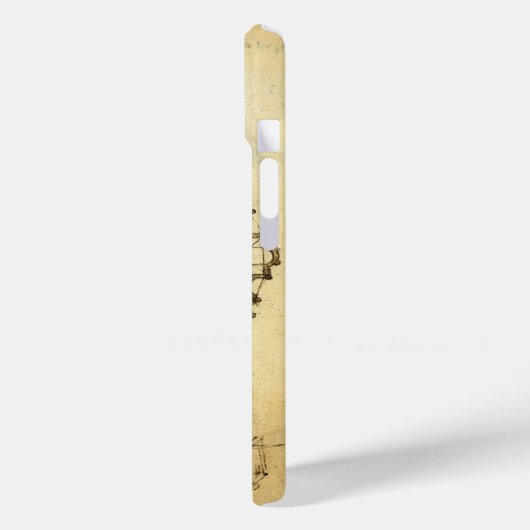 Leonardo da Vincis Architektonische Kathedrale Stu Case-Mate iPhone Hülle (Rückseite / Links)