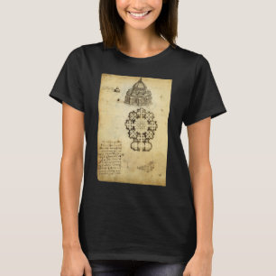 Leonardo da Vincis Architektonische Kathedrale Stu T-Shirt