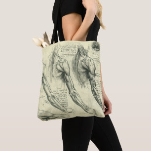 Leonardo da Vincis Arm- und Schulteranatomie Tasche