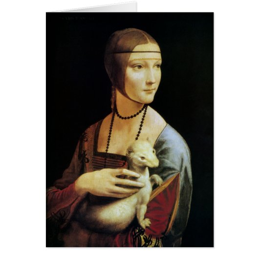 Leonardo da Vincis Dame mit dem Hermelin (Vorne)