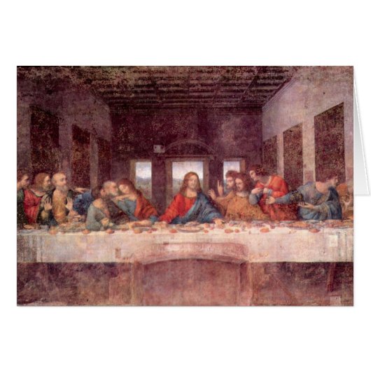 Leonardo da Vincis Das letzte Abendessen (Vorderseite (Horizontal))
