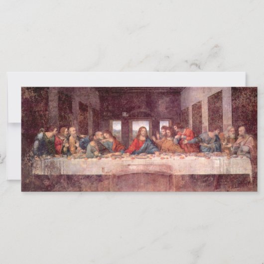 Leonardo da Vincis Das letzte Abendessen (Vorderseite)