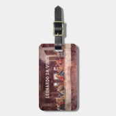 Leonardo da Vincis Das letzte Abendessen Gepäckanhänger (Vorderseite vertikal)