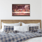 Leonardo da Vincis Das letzte Abendessen Leinwanddruck (Insitu (Schlafzimmer))