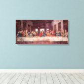 Leonardo da Vincis Das letzte Abendessen Leinwanddruck (Insitu (Holzboden))