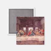 Leonardo da Vincis Das letzte Abendessen Magnet (Vorderseite/Rückseite)