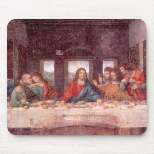 Leonardo da Vincis Das letzte Abendessen Mousepad (Vorne)