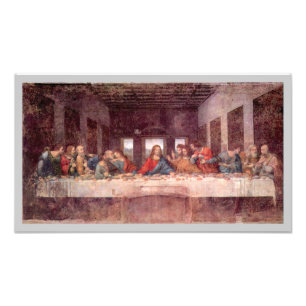 Leonardo da Vincis Das letzte Abendmahl Fotodruck