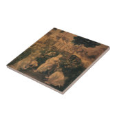 Leonardo da Vincis Die Verehrung der Magi Fliese (Seite)