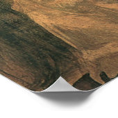 Leonardo da Vincis Die Verehrung der Magi Poster (Ecke)