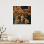 Leonardo da Vincis Die Verehrung der Magi Poster (Küche)