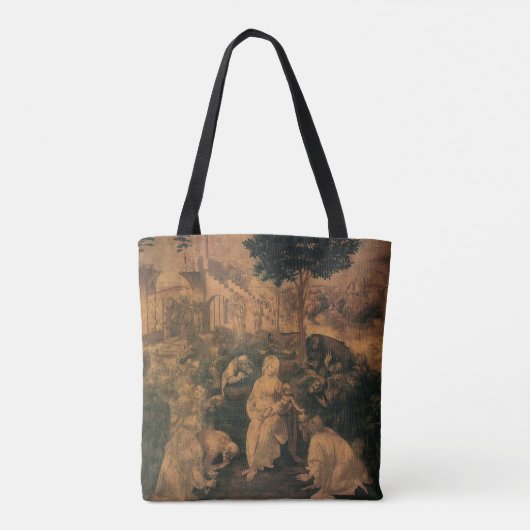 Leonardo da Vincis Die Verehrung der Magi Tasche (Rückseite)