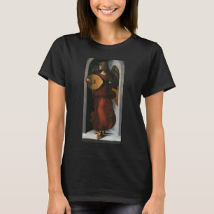 Leonardo da Vincis Ein Engel in Rot mit einer Laut T-Shirt