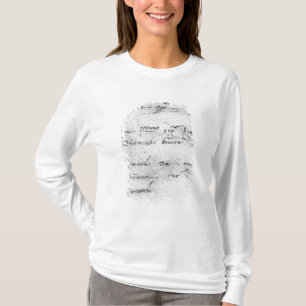 Leonardo da Vincis Handschrift T-Shirt