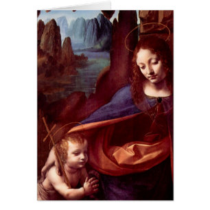 Leonardo da Vincis Jungfrau (Madonna) der Felsen