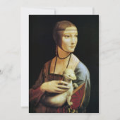 Leonardo da Vinci's Lady mit Ermine (Vorderseite)