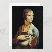 Leonardo da Vinci's Lady mit Ermine (Vorne/Hinten)
