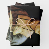 Leonardo da Vinci's Lady mit Ermine Geschenkpapier Set (Beispiel)