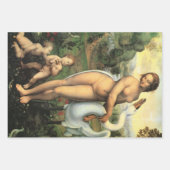 Leonardo da Vincis Leda und der Schwan Geschenkpapier Set (Vorderseite)