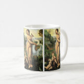Leonardo da Vincis Leda und der Schwan Kaffeetasse (VorderseiteRechts)