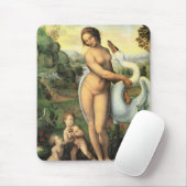 Leonardo da Vincis Leda und der Schwan Mousepad (Mit Mouse)