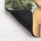 Leonardo da Vincis Leda und der Schwan Mousepad (Ecke)