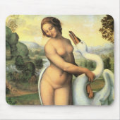 Leonardo da Vincis Leda und der Schwan Mousepad (Vorne)