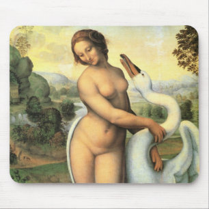 Leonardo da Vincis Leda und der Schwan Mousepad