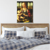Leonardo da Vincis Madonna mit der Narbe Leinwanddruck (Insitu (Schlafzimmer))