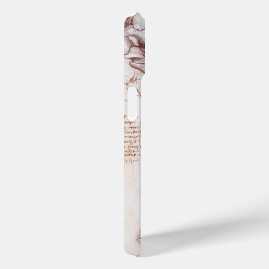 Leonardo da Vincis menschliche Anatomie Case-Mate iPhone Hülle (Rückseite / Rechts)