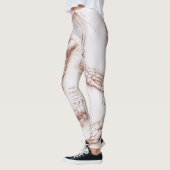 Leonardo da Vincis menschliche Anatomie Leggings (Links)