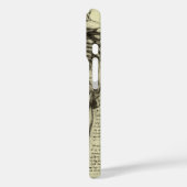 Leonardo da Vincis menschliche Anatomie männliche  Case-Mate iPhone Hülle (Rückseite / Links)