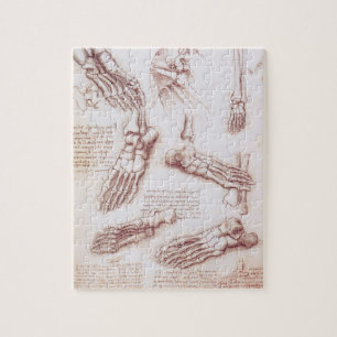Leonardo da Vincis menschliche Anatomie Puzzle