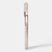 Leonardo da Vincis menschliche Anatomie Skelettkno Case-Mate iPhone Hülle (Rückseite / Links)