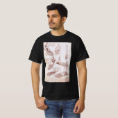 Leonardo da Vincis menschliche Anatomie T-Shirt (Vorne ganz)