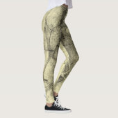 Leonardo da Vincis menschliche Anatomie, weibliche Leggings (Rechts)