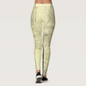 Leonardo da Vincis menschliche Anatomie, weibliche Leggings (Rückseite)