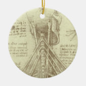 Leonardo da Vincis menschliche Anatomie-Wirbelsäul Keramikornament (Vorne)